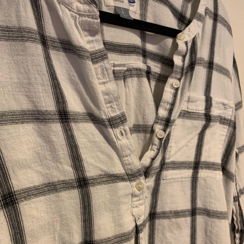 Plaid Tunic